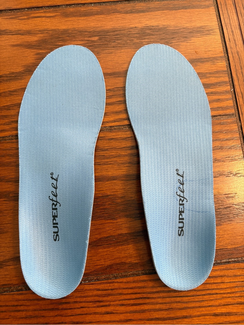 Superfeet Blue Comfort Insoles - Blue women’s 4.5-6